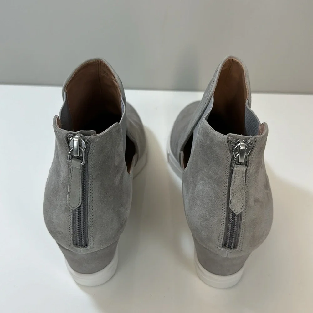 Paolo Amanda Wedge Bootie Size 10